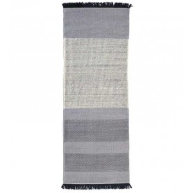 tappeto Nanimarquina Tres Stripes Blue runner