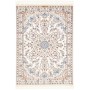 Tappeto Nain 6la Persia 103x147 Crema Blu Tenue