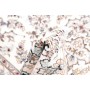 Tappeto Nain 6la Persia 103x147 Crema Blu Tenue