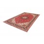 Tappeto Tabriz Persia 200x297 Rosso Corallo Blu