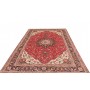Tappeto Tabriz Persia 200x297 Rosso Corallo Blu