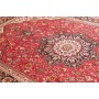 Tappeto Tabriz Persia 200x297 Rosso Corallo Blu