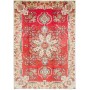 Tappeto Tabriz Persia 225x317 Rosso Rubino Beig