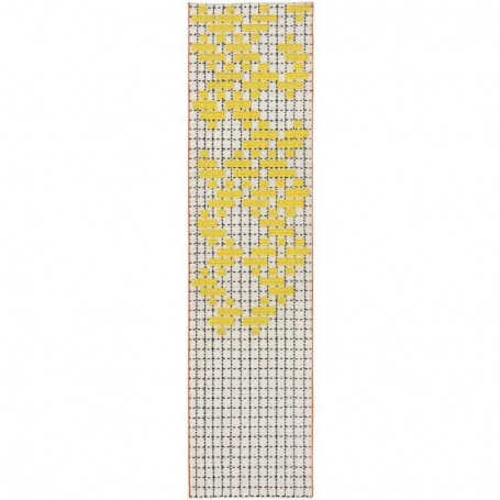 tappeto moderno GAN rug Bandas Single C Yellow
