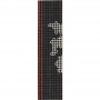 tappeto moderno GAN rug Bandas Single D Black