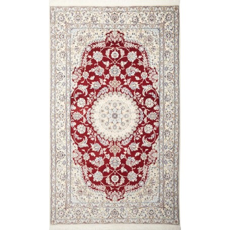Nain 9la 150x256 Cm Nain 9la, Persia, Lana Cardata A Mano E