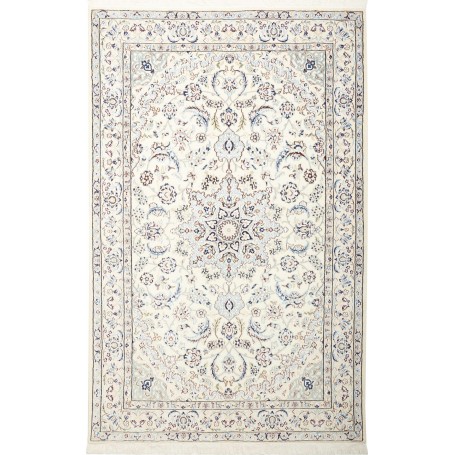 Nain 9la 132x208 Cm Nain 9la, Persia, Lana Cardata A Mano E