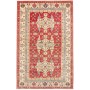 Tappeto Kazak Fine Pakistan 170x264 Rosso Crema