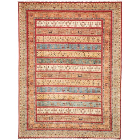 Tappeto Rubin Pakistan 303x410 Rosso Terra Beig