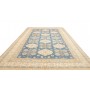 Tappeto Kazak Fine Pakistan 308x424 Blu Crema