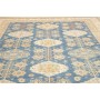 Tappeto Kazak Fine Pakistan 308x424 Blu Crema