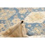 Tappeto Kazak Fine Pakistan 308x424 Blu Crema