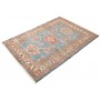 Tappeto Kazak Fine Pakistan 121x170 Blu Petroli