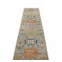 Tappeto Tribal Pakistan 77x291 Azzurro Polvere