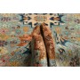 Tappeto Tribal Pakistan 77x291 Azzurro Polvere