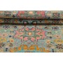 Tappeto Tribal Pakistan 77x291 Azzurro Polvere