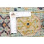 Tappeto Tribal Pakistan 77x291 Azzurro Polvere