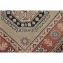 Tappeto Kazak Afghanistan 83x300 Beige Blu