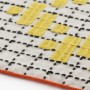 tappeto moderno GAN rug Bandas Single C Yellow