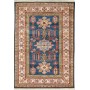 Tappeto Kazak Fine Pakistan 103x148 Blu Scuro C