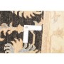 Tappeto Zigler Fine Pakistan 85x254 Nero Crema