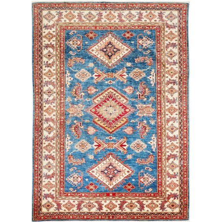 Tappeto Kazak Fine Pakistan 172x243 Blu Rosso C