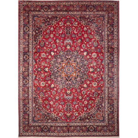 Mashad 290x392 Cm Mashad, Persia, Lana Cardata A Mano