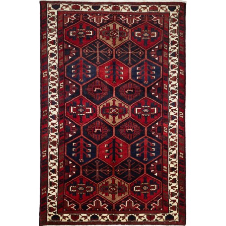 Lori 174x266 Cm Lori Persia Lana Cardata A Mano Cotone