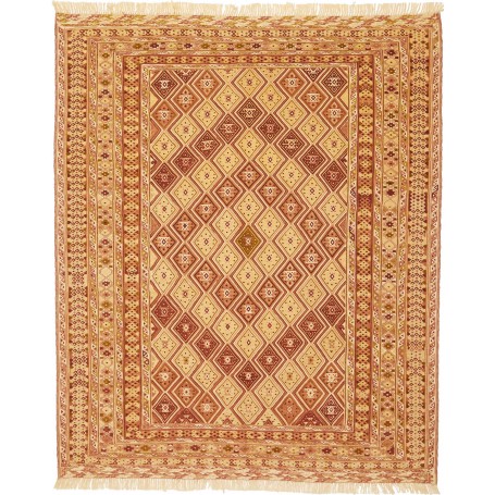 Tappeto Nakhunak Pakistan 156x186 Beige Crema T