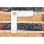 Tappeto Barjesta Pakistan 79x298 Terracotta Blu