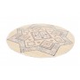 Tappeto Kazak Afghanistan 201x198 Crema Avorio