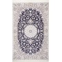 Tappeto Nain 6la Persia 120x195 Blu Notte Bianc