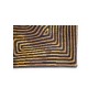 tappeto moderno Louis De Poortere Coral Black Gold 9227