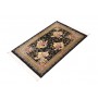 Tappeto Ghom Seta Persia 60x92 Nero Oro Beige R