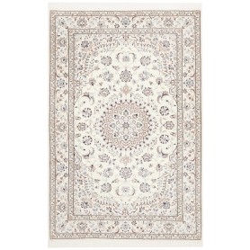 Tappeto Nain 6la Persia 123x188 Avorio Blu Polv