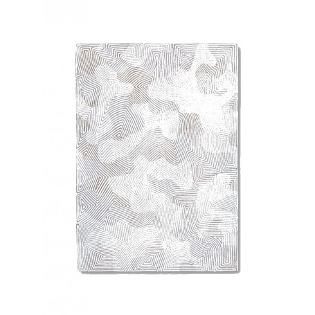 tappeto moderno Louis De Poortere Coral Oyster White 9228