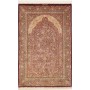 Tappeto Ghom Seta Persia 101x156 Rosso Bordeaux