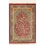 Tappeto Ghom Seta Persia 58x87 Rosso Bordeaux O