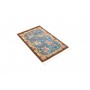 Tappeto Ghom Seta Persia 58x90 Azzurro Turchese