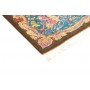 Tappeto Ghom Seta Persia 58x90 Azzurro Turchese