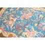 Tappeto Ghom Seta Persia 58x90 Azzurro Turchese