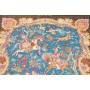 Tappeto Ghom Seta Persia 58x90 Azzurro Turchese