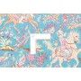 Tappeto Ghom Seta Persia 58x90 Azzurro Turchese