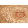 Tappeto Ghom Seta Persia 161x237 Crema Oro Ross