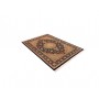 Tappeto Ghom Seta Persia 136x192 Blu Navy Oro B