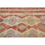 Tappeto Kilim Afghanistan 410x587 Rosso Terraco