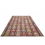 Tappeto Kilim Afghanistan 201x295 Marrone Scuro