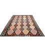 Tappeto Kilim Afghanistan 200x290 Grigio Antrac