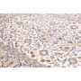 Tappeto Kashan Persia 198x297 Avorio Blu Oro Ro