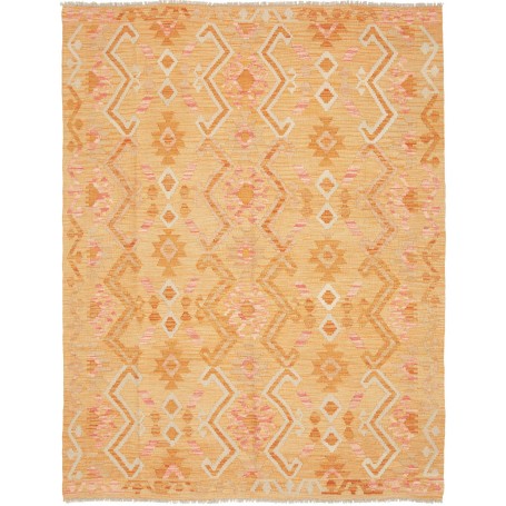 Tappeto Kilim Afghanistan 157x201 Giallo Aranci